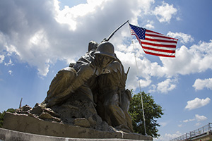 Iwo Jima Statue Aboard Marine Corps Recruit Depot Parris Island
