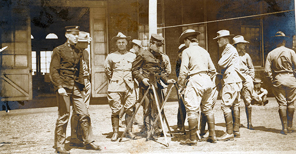 Training of Officer Candidates Class of 1909 at Parris Island